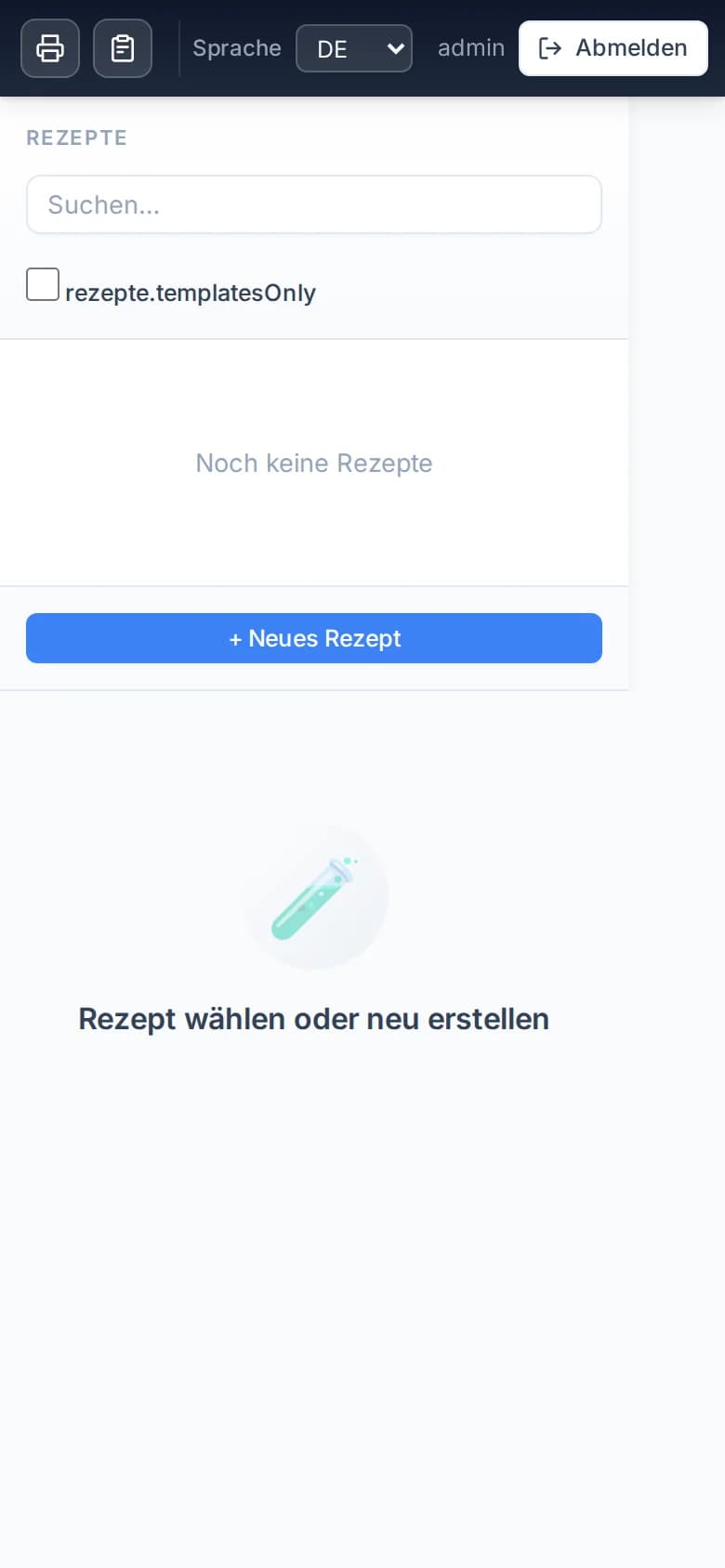 Dieselbe Werkbank auf dem Telefon.